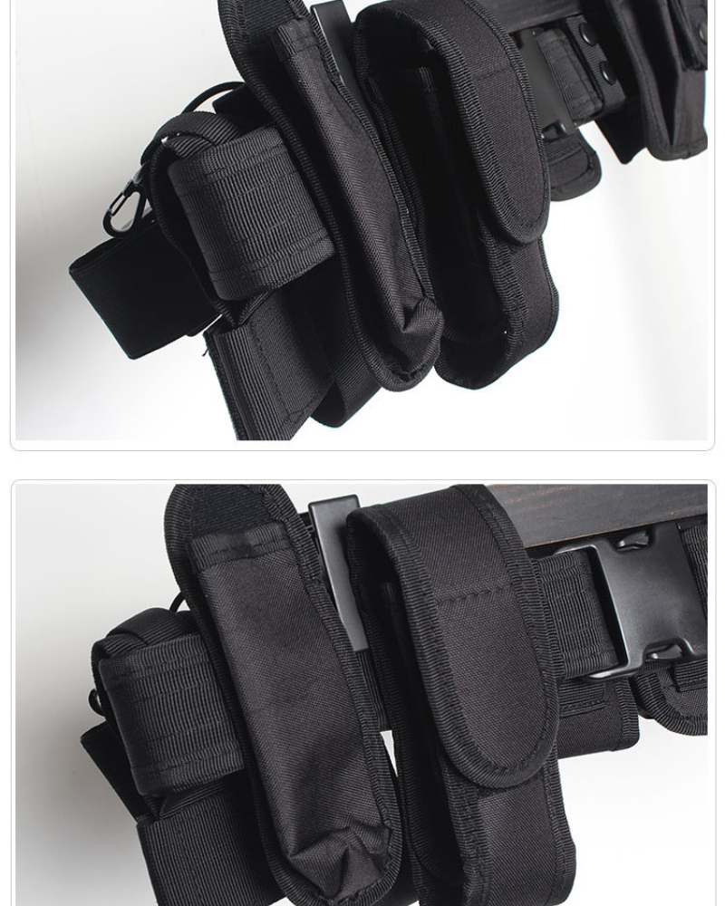 Heavy-Duty Nylon Tactical Utility Belt