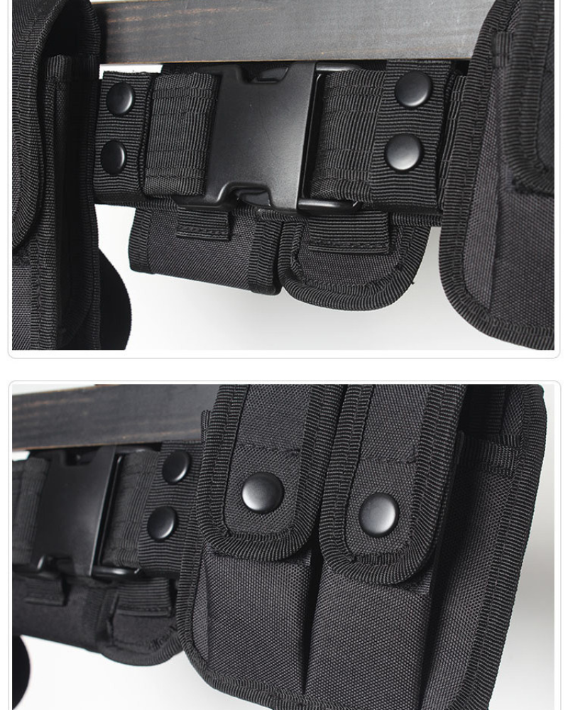 Heavy-Duty Nylon Tactical Utility Belt