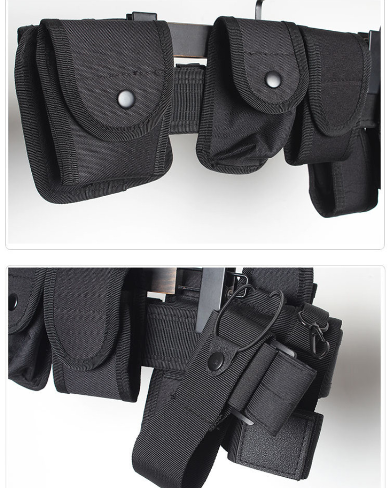 Heavy-Duty Nylon Tactical Utility Belt