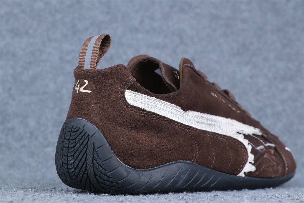 Balenciaga x Puma Speedcat Suede 'Distressed Brown White'