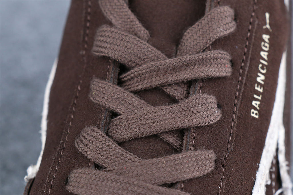 Balenciaga x Puma Speedcat Suede 'Distressed Brown White'