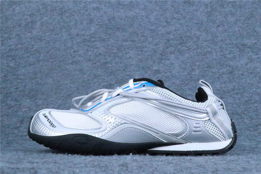 Balenciaga Radar Sneaker Gradient Lines 'White Grey Silver'