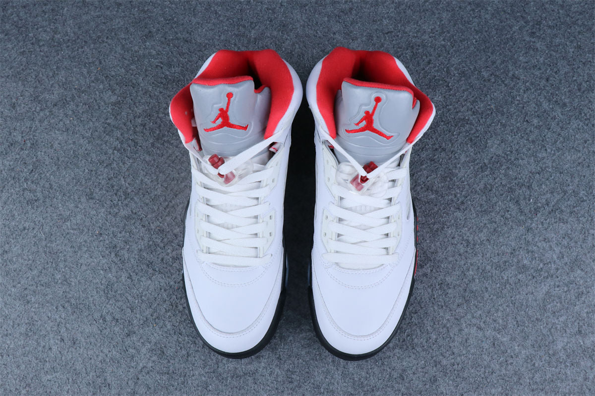 Air Jordan 5 Retro 'White Fire Red' 2020