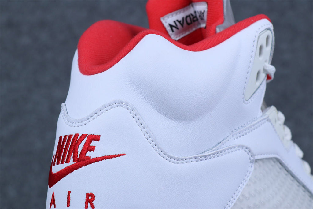 Air Jordan 5 Retro 'White Fire Red' 2020