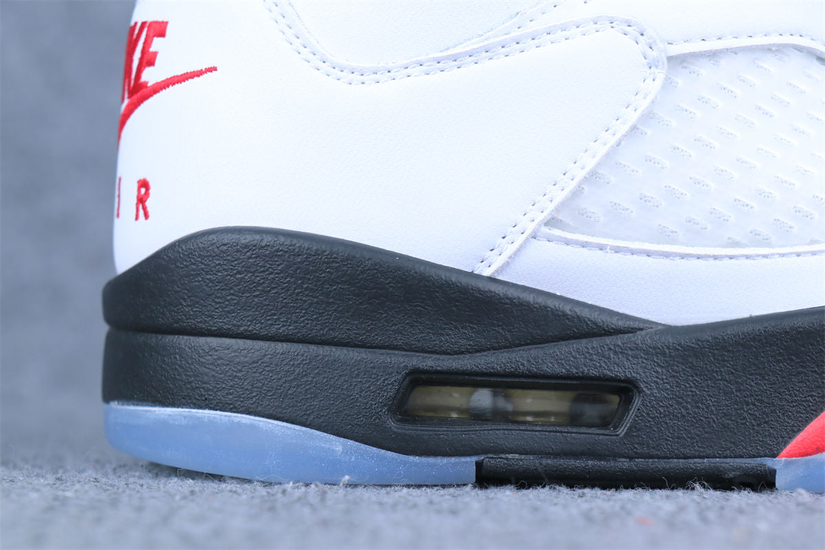 Air Jordan 5 Retro 'White Fire Red' 2020