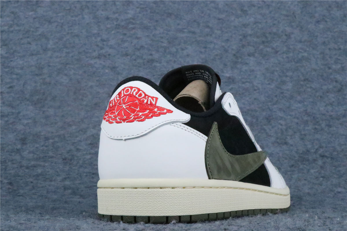 Travis Scott x Wmns Air Jordan 1 Retro Low OG SP 'Olive' (US Warehouse, No QC)