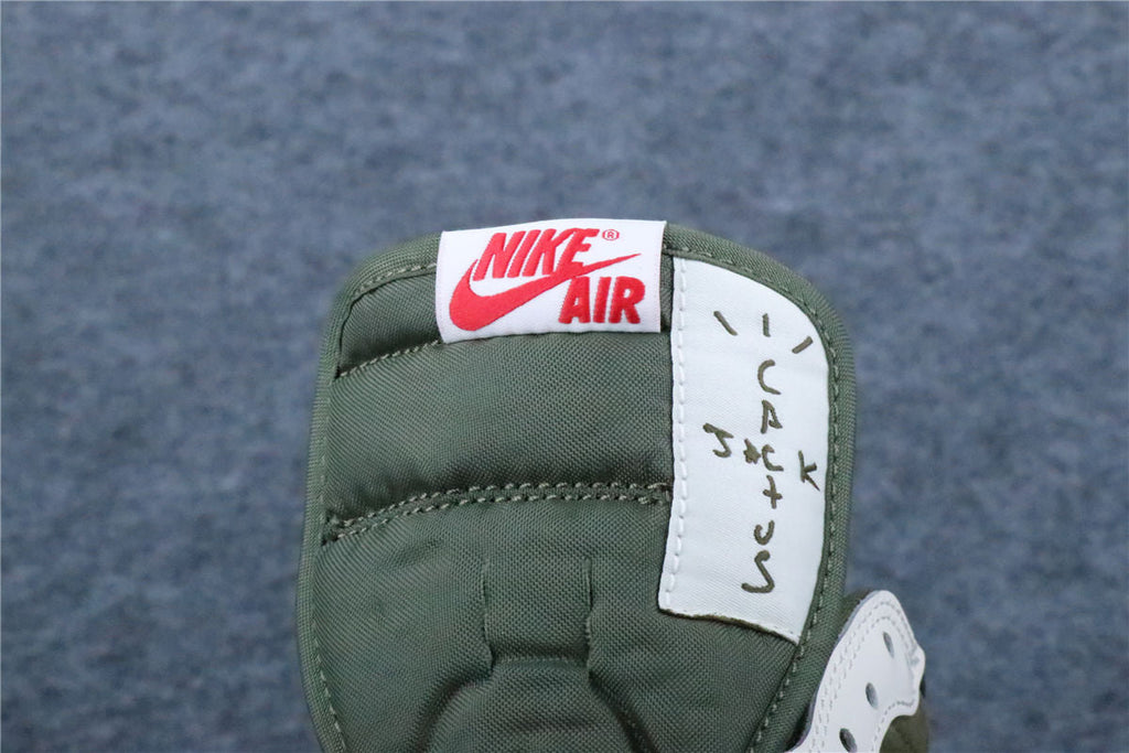 Travis Scott x Air Jordan 1 Retro Low OG SP 'Reverse Olive / Medium Olive' (US Warehouse, No QC)