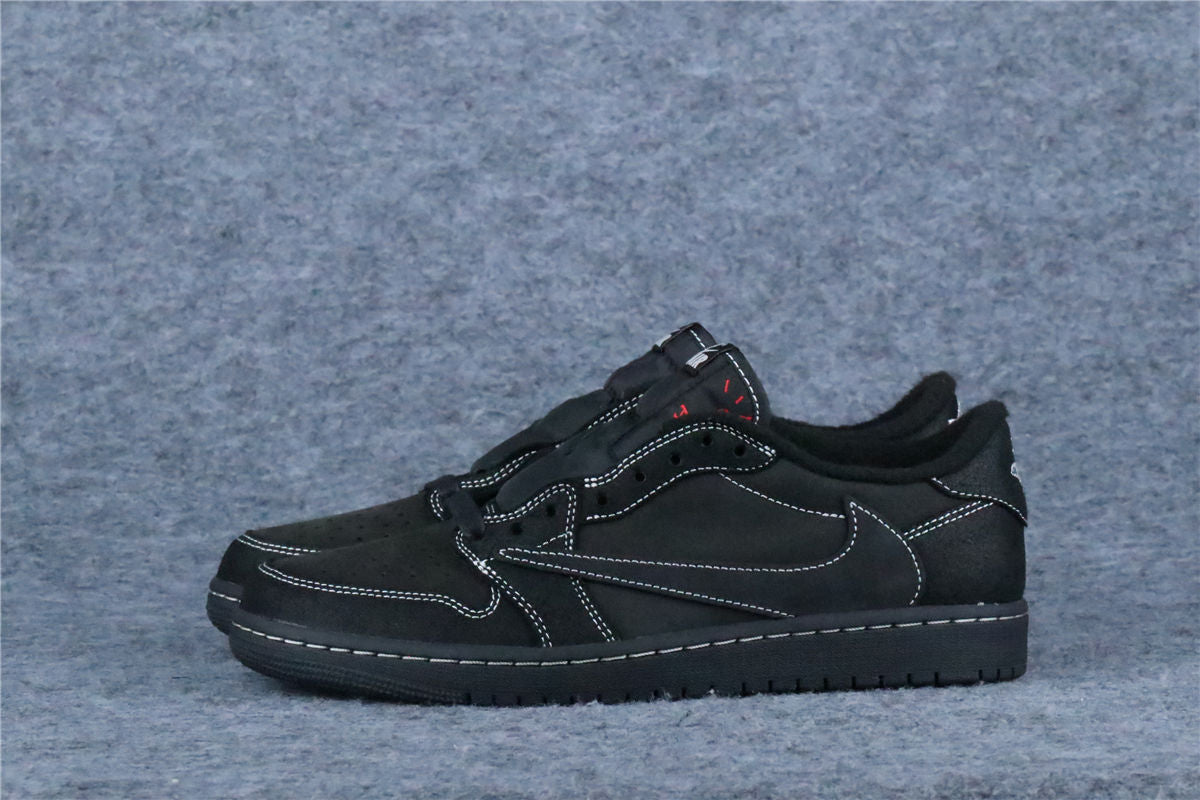 Travis Scott x Air Jordan 1 Low OG SP 'Black Phantom' (US Warehouse, No QC)