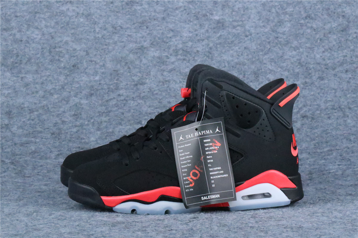 Air Jordan 6 Retro 'Infrared' 2026 (US Warehouse, No QC)