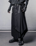 Janpanese Mock Two-Tier Hakama Pants