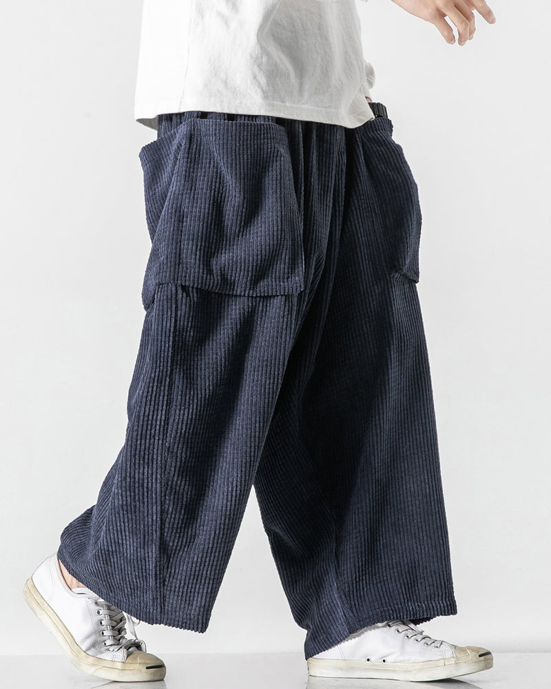 Japanese Corduroy Hakama Pants