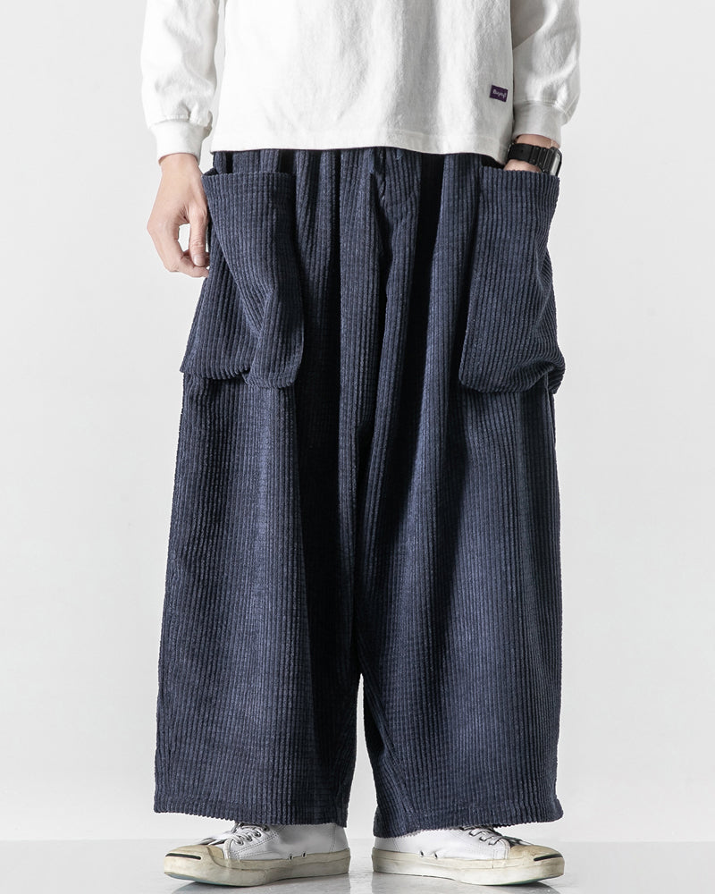Japanese Corduroy Hakama Pants