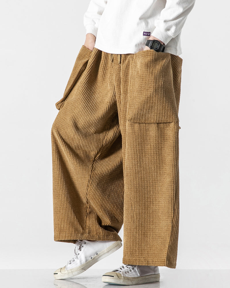 Japanese Corduroy Hakama Pants