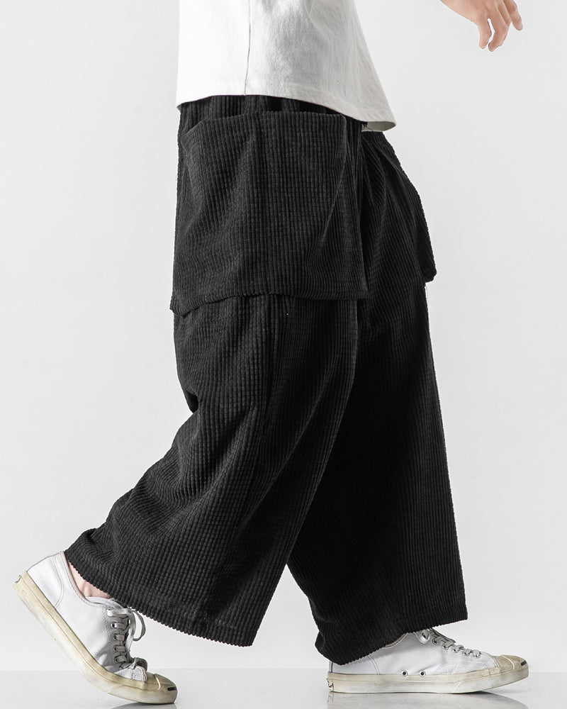 Japanese Corduroy Hakama Pants