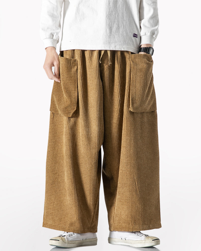 Japanese Corduroy Hakama Pants