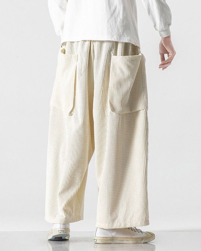 Japanese Corduroy Hakama Pants