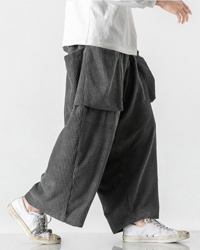 Japanese Corduroy Hakama Pants