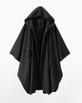 Techwear Long Cape Hooded Coat