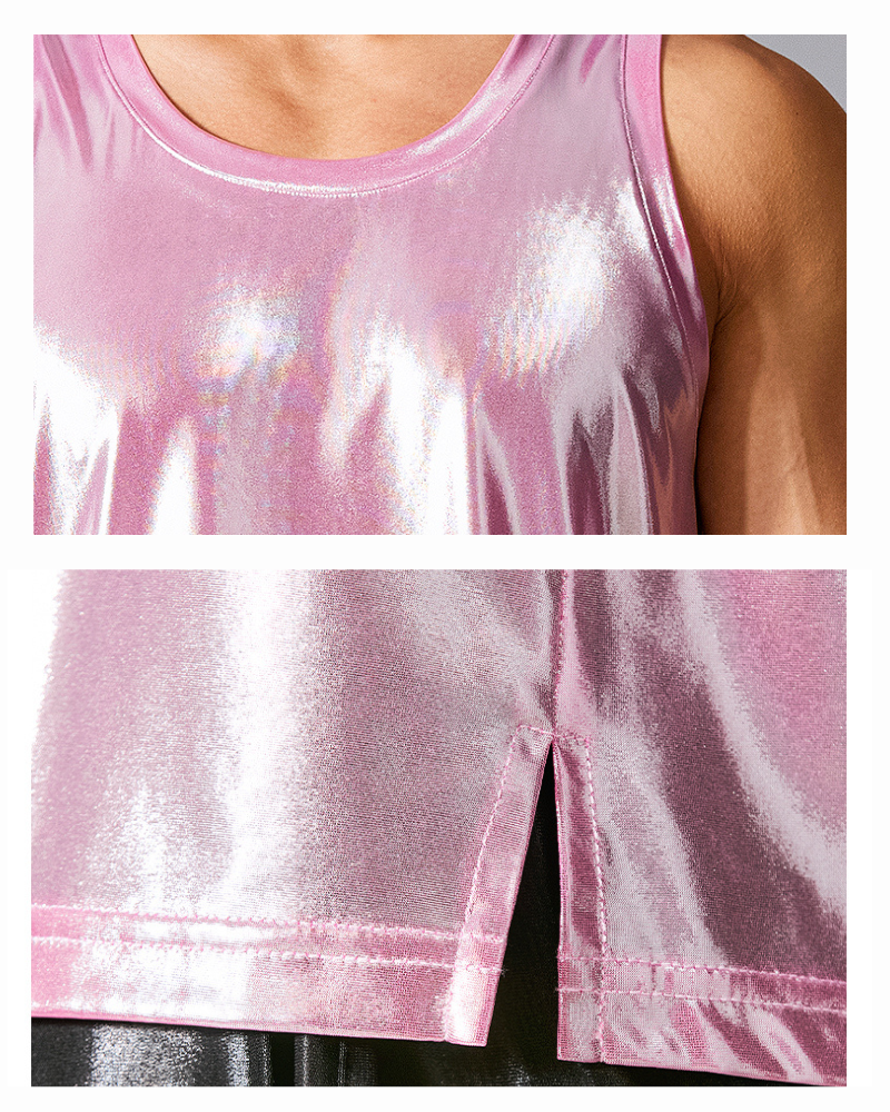 Men's Tank Top High Elastic Soft Sports Muscle Shirt