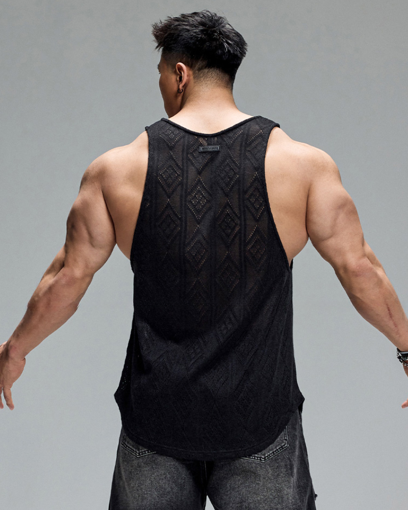 Men's Tank Top Sports Breathable Muscle Shirt