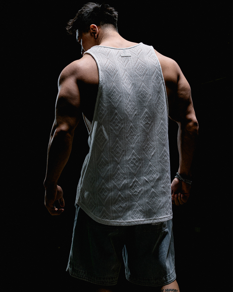 Men's Tank Top Sports Breathable Muscle Shirt
