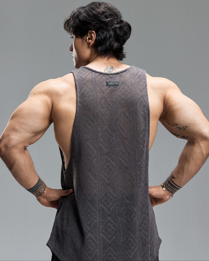 Men's Tank Top Sports Breathable Muscle Shirt