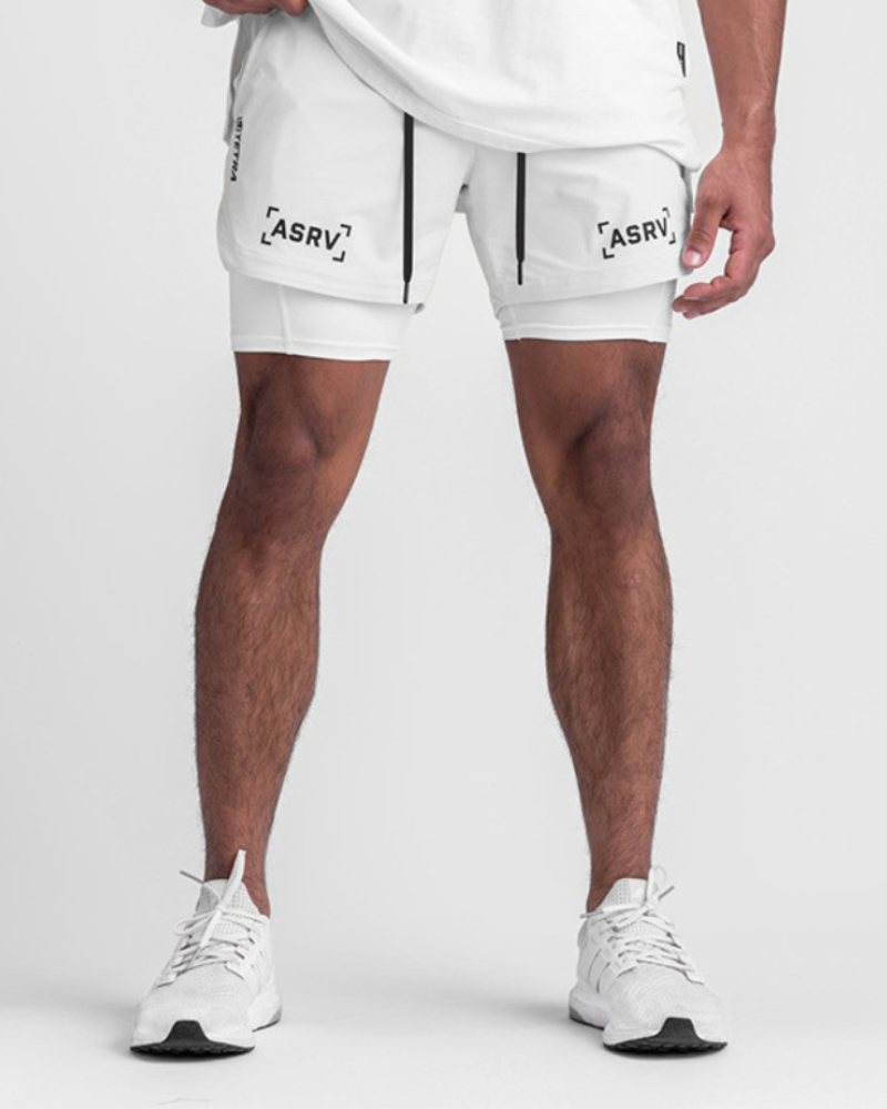 Multi-Pocket Lightweight Mens Running Shorts