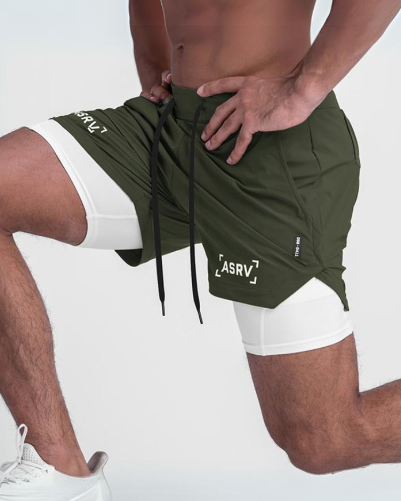 Multi-Pocket Lightweight Mens Running Shorts