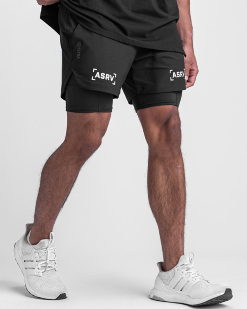 Multi-Pocket Lightweight Mens Running Shorts