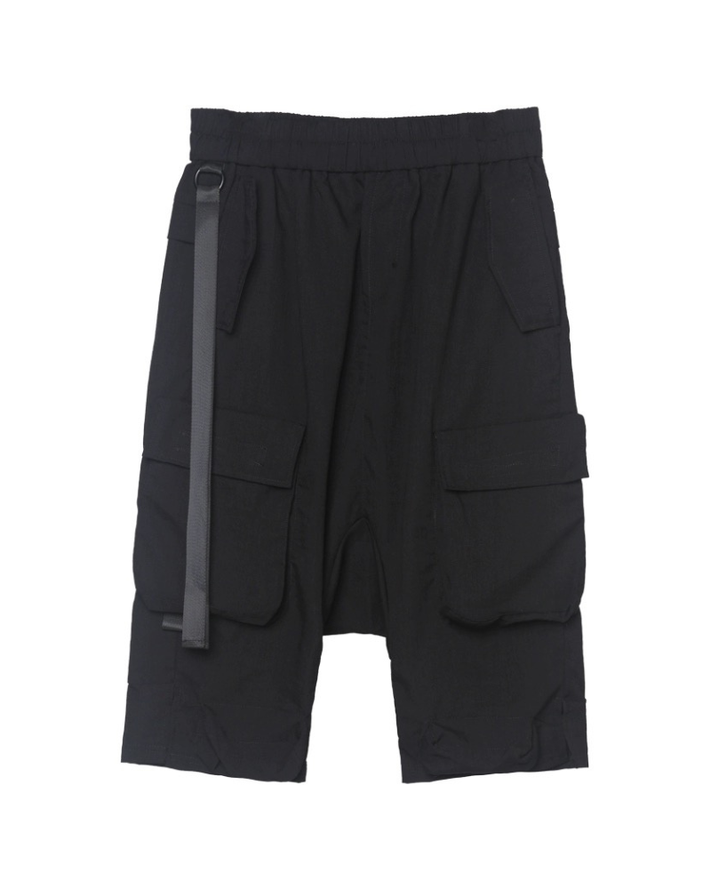 Ninja Techwear Long Cargo Shorts