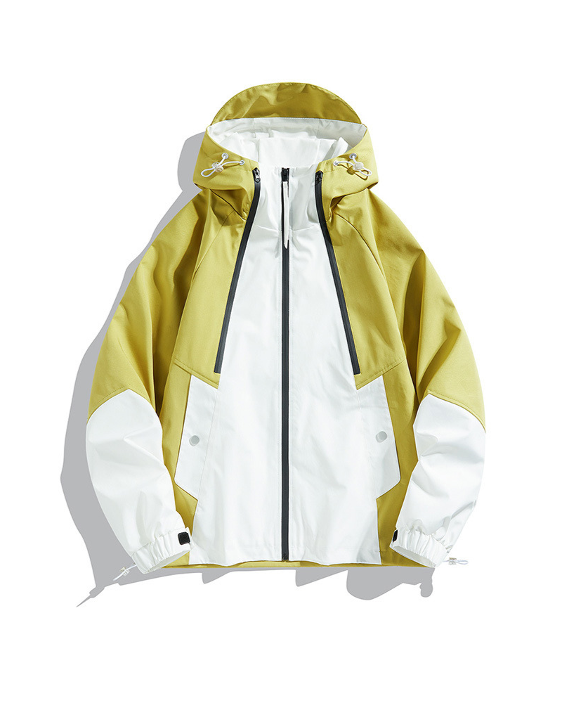 Outdoor Couple Camping Waterproof Jacket