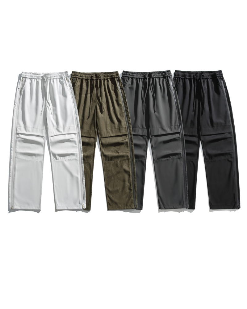 Outdoor Hiking Side Zipper Paratrooper Pants