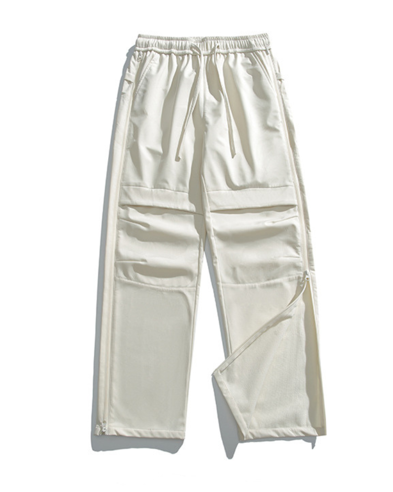 Outdoor Hiking Side Zipper Paratrooper Pants