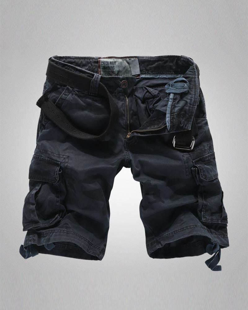 Outdoor Multi-Pocket Tactical Camo Jorts