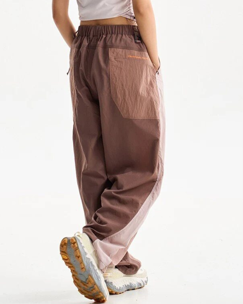 Outdoor Mountain Style Loose Fit Sports Hiking Pants