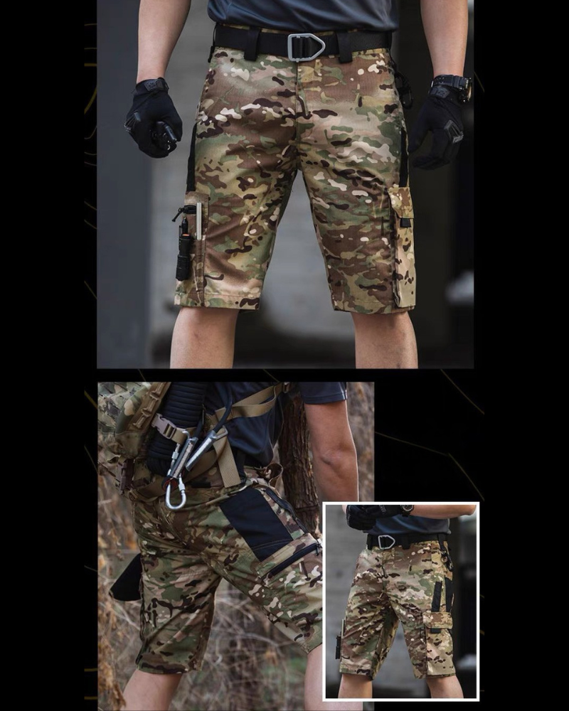 Outdoor Quick-Drying Tactical Cargo Shorts
