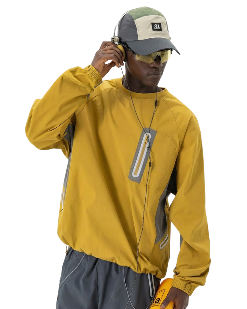 Outdoor Unisex Water-Resistant Technical Pullover Sweatshirt