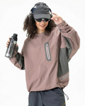 Outdoor Unisex Water-Resistant Technical Pullover Sweatshirt