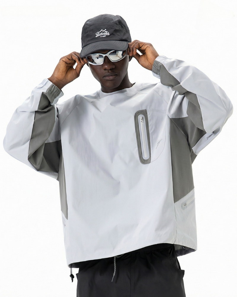 Outdoor Unisex Water-Resistant Technical Pullover Sweatshirt