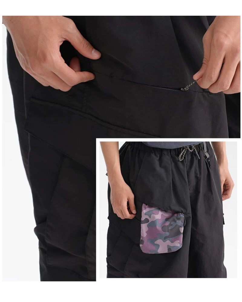 Outdoor Unisex Windproof Cargo Hiking Baggy Pants