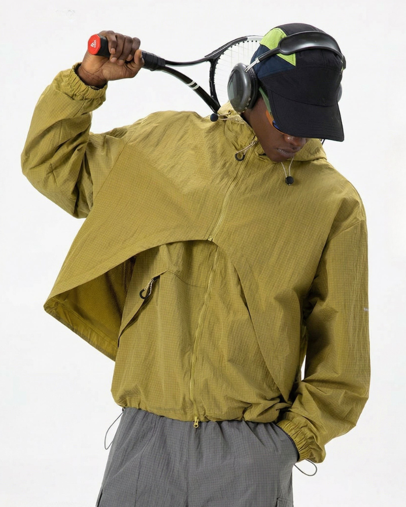 Outdoor Unisex Water-Repellent 2-in-1 Modular Jacket