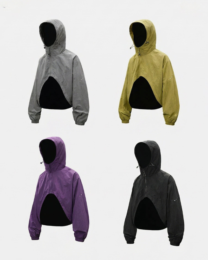 Outdoor Unisex Water-Repellent 2-in-1 Modular Jacket