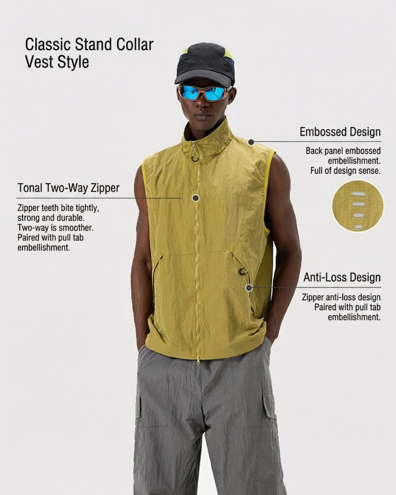 Outdoor Unisex Water-Repellent 2-in-1 Modular Jacket