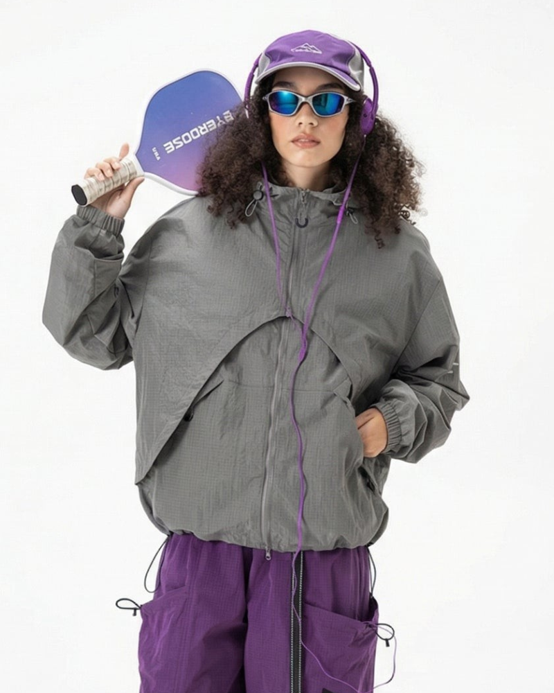 Outdoor Unisex Water-Repellent 2-in-1 Modular Jacket
