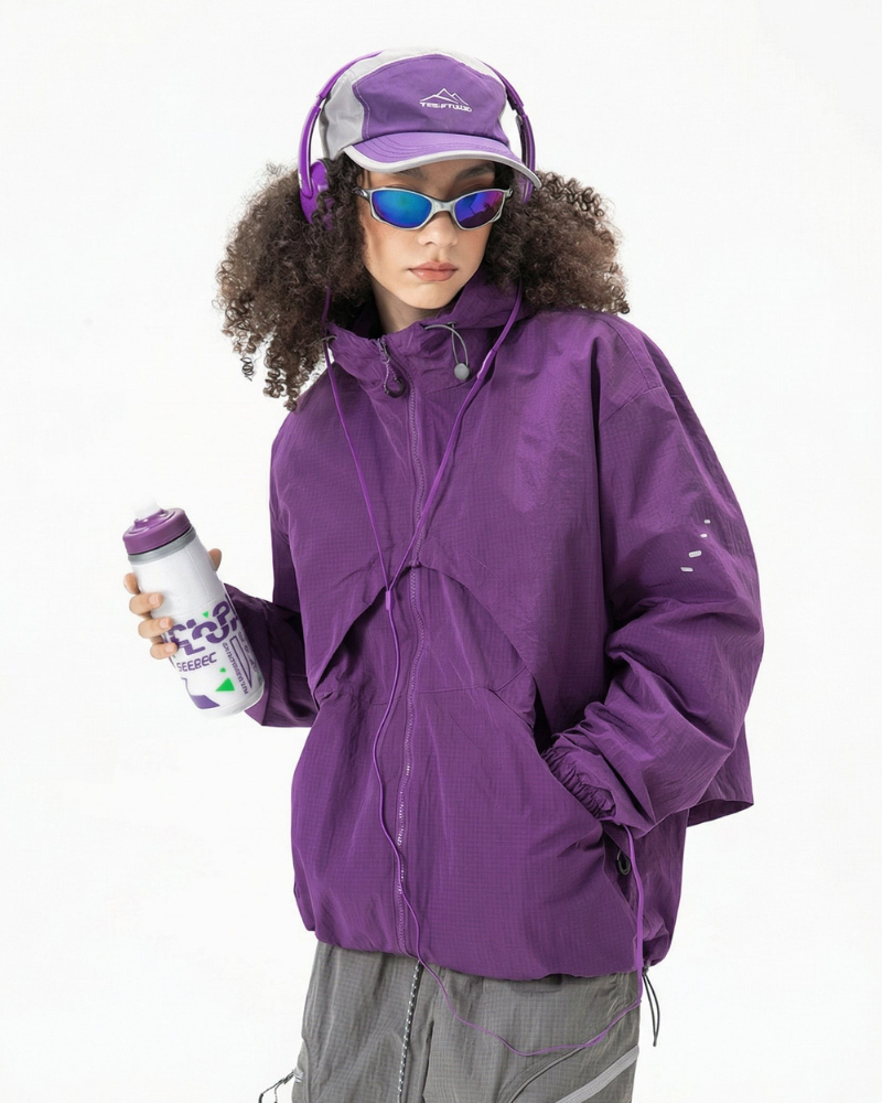 Outdoor Unisex Water-Repellent 2-in-1 Modular Jacket