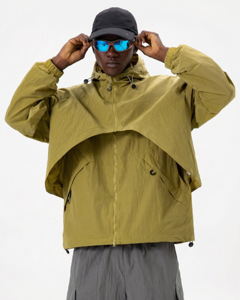 Outdoor Unisex Water-Repellent 2-in-1 Modular Jacket