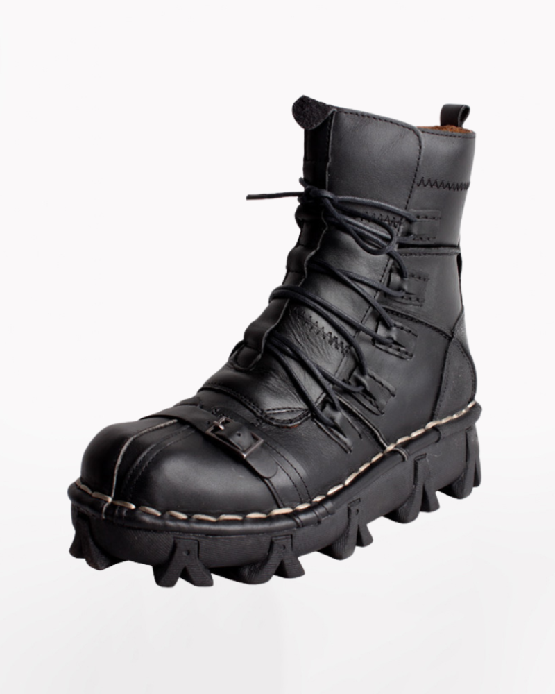 Techwear Punk Style Unisex Motorcycle Riding Boots