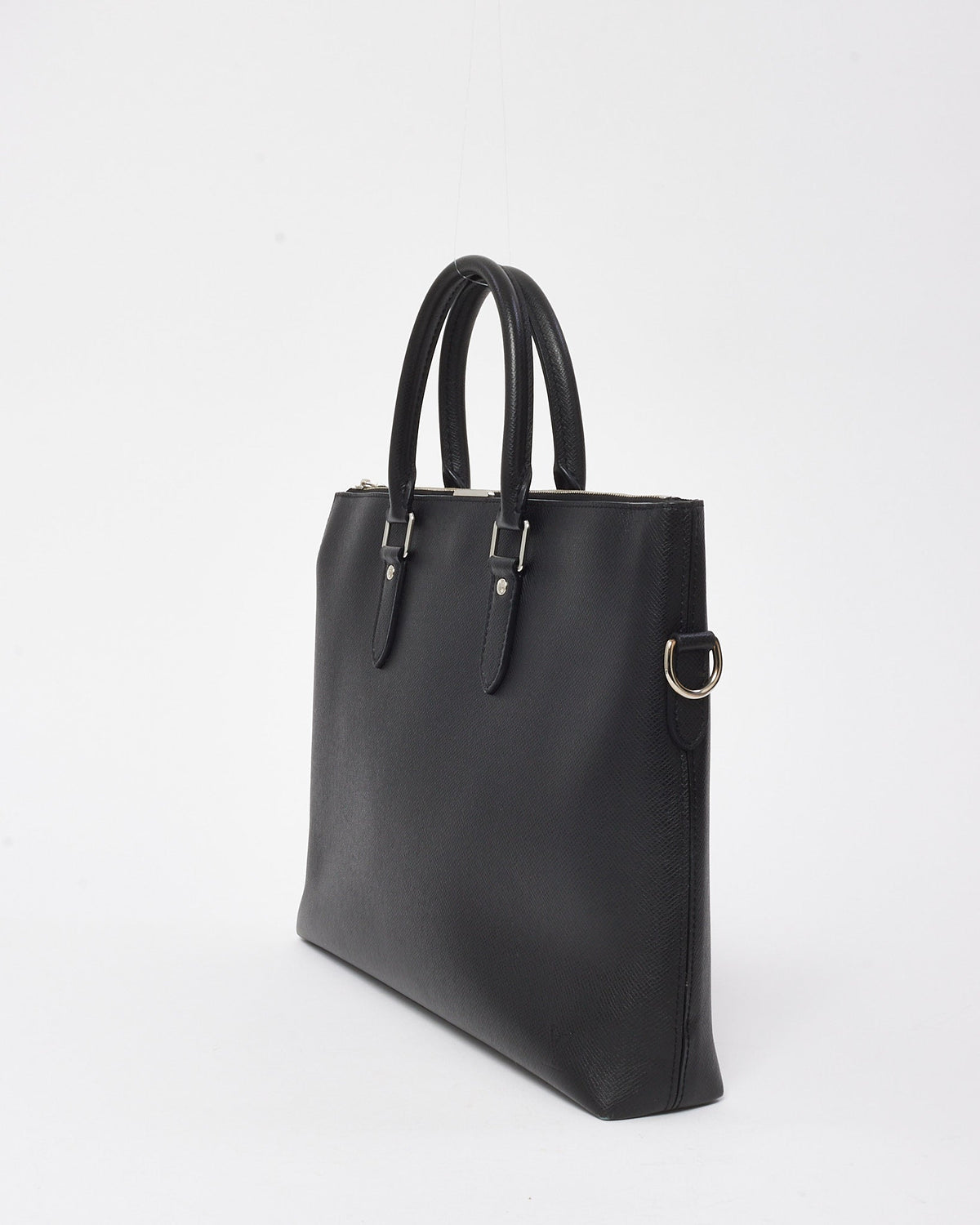 Louis Vuitton Black Taiga Leather Anton Soft 2Way Briefcase