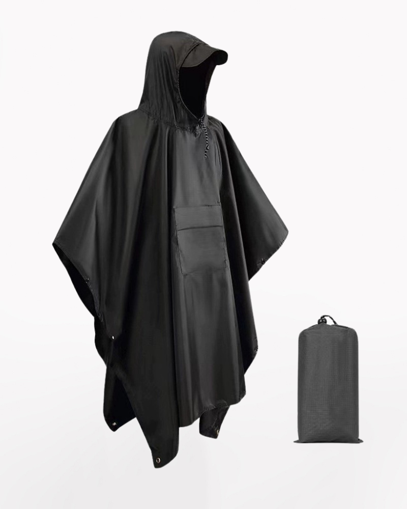 Techwear Multi Use Outwear Rain Poncho