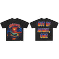 GodSpeed Out Of Many Washed Black T-Shirt